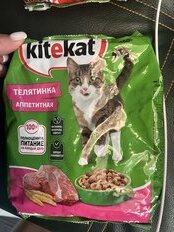 Корм для животных Kitekat, 350 г, для взрослых кошек, сухой, аппетитная телятинка, пакет, 10132145 - фото 9 от пользователя