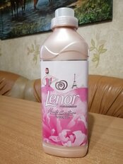 Кондиционер для белья Lenor, 0.91 л, Haute Couture L'Ingеnue, концентрат - фото 3 от пользователя