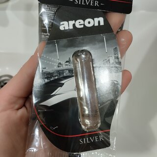 Ароматизатор в машину подвесной, гелевый, Areon, Liquid Lux Sport Silver, 46342 - фото 1 от пользователя