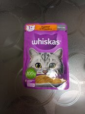 Корм для животных Whiskas, 75 г, для взрослых кошек 1+, паштет, курица/индейка, пауч, G8475 - фото 4 от пользователя