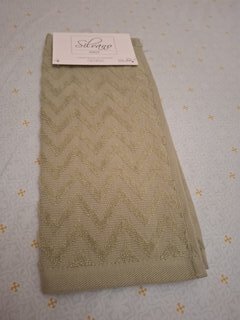 Полотенце кухонное махровое, 30х30 см, 450 г/м2, 100% хлопок, Silvano, Navy, серо-зеленое, Узбекистан - фото 5 от пользователя