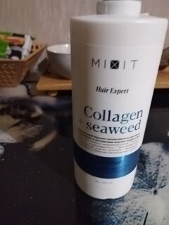 Бальзам-ополаскиватель для поврежденных волос, Mixit, Hair Expert, увлажняющий, 1 л - фото 1 от пользователя