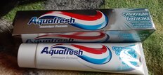 Зубная паста Aquafresh, Сияющая белизна, 75 мл - фото 4 от пользователя