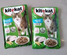 Корм для животных Kitekat, 85 г, для кошек, рыба в соусе, пауч - фото 1 от пользователя