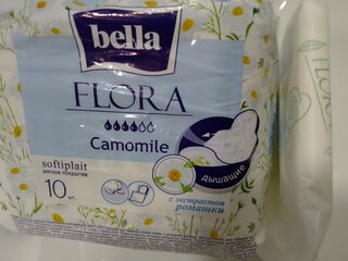 Прокладки женские Bella, Flora Camomile, 10 шт, с экстрактом ромашки, BE-012-RW10-099 - фото 3 от пользователя