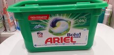 Капсулы для стирки Ariel, Pods Все-в-1 Горный родник, 12 шт, капсула 28.8 г - фото 8 от пользователя