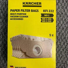 Мешок для пылесоса Karcher, 6.904-322.0, бумажный, 5 шт - фото 2 от пользователя