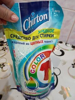 Гель для стирки Chirton, 1 л, для цветного белья - фото 5 от пользователя