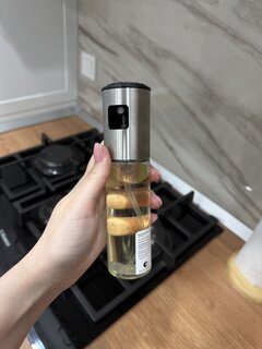 Дозатор-спрей для масла, стекло, нержавеющая сталь, 4х26.3 см, Daniks, SP0545 - фото 9 от пользователя
