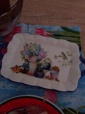Блюдо доломит, прямоугольное, 14х23 см, Патрицио, Daniks - фото 4 от пользователя