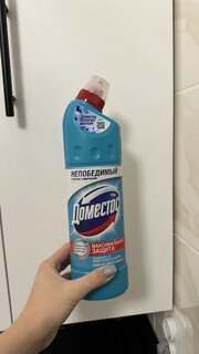 Чистящее средство универсальное, Domestos, Свежесть Атлантики, гель, 1 л - фото 1 от пользователя