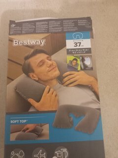 Подушка дорожная, Bestway, 46х28 см, в ассортименте, 67006 - фото 6 от пользователя