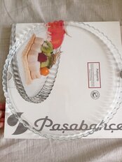 Блюдо стекло, сервировочное, круглое, 24х24х1.5х24 см, прозрачное, Patisserie, Pasabahce, 10351B - фото 7 от пользователя