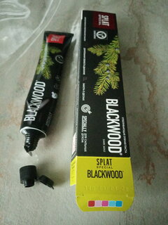 Зубная паста Splat, Professional Blackwood, 75 мл - фото 4 от пользователя