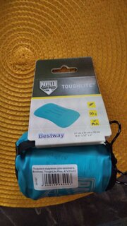 Подушка надувная для кемпинга, Bestway, ToughLite Flex, 47х31х15 см, 69603 - фото 9 от пользователя