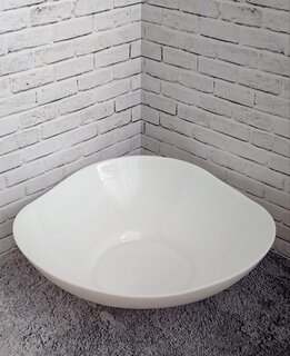 Тарелка суповая, стеклокерамика, 18 см, фигурная, Вайт, RLW70X, белая - фото 8 от пользователя