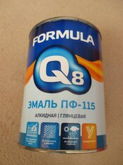 Эмаль Formula Q8, ПФ-115, алкидная, глянцевая, зеленая, 1.9 кг - фото 4 от пользователя