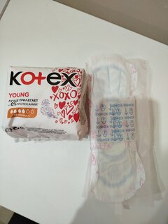 Прокладки женские Kotex, Young Normal, 10 шт, для девочек подростков, 4426 - фото 2 от пользователя