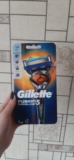 Станок для бритья Gillette, Fusion Proglide Flexball, для мужчин, 1 сменная кассета, GIL-81523296 - фото 5 от пользователя