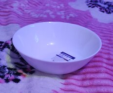 Салатник стеклокерамика, круглый, 16 см, 0.5 л, Lillie, Luminarc, Q8719, белый - фото 5 от пользователя