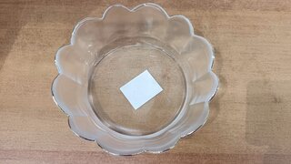 Салатник стекло, фигурный, 6.5 см, 0.9 л, 19.7х14.7х6.5 см, с золотой отводкой, Лепестки, Y4-8755 - фото 2 от пользователя