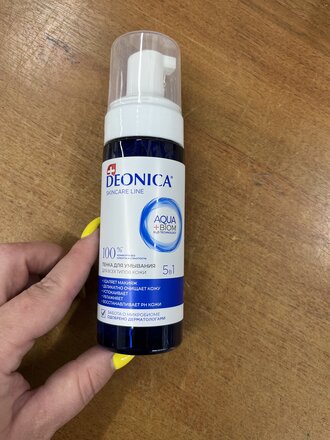 Пенка для умывания Deonica, Skincare Line 5 в 1, для всех типов кожи, очищающая, 150 мл - фото 2 от пользователя