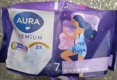 Прокладки женские Aura, Premium Night, ночные, 7 шт, 13123 - фото 9 от пользователя