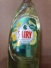 Средство для мытья посуды Fairy, Pure &amp; Clean Бергамот и Имбирь, 650 мл - фото 2 от пользователя