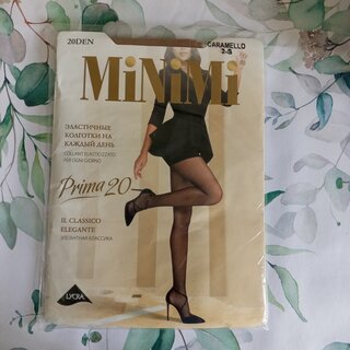 Колготки Minimi, Mini Prima, 20 DEN, р. 2, caramello, шортики - фото 2 от пользователя