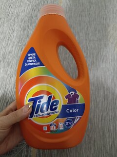 Гель для стирки Tide, 0.975 л, для цветного белья, Color - фото 6 от пользователя