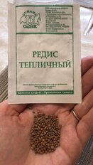 Семена Редис, Тепличный, белая упаковка, Седек - фото 3 от пользователя