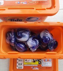 Капсулы для стирки Tide, Все в 1 Pods Альпийская свежесть, 12 шт, капсула 24.8 г - фото 8 от пользователя