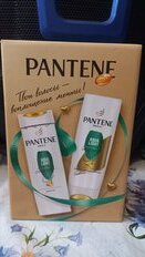 Набор подарочный для женщин, Pantene Pro-V, Aqua Light, шампунь 250 мл + бальзам 200 мл - фото 5 от пользователя