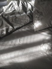Постельное белье 2-спальное, простыня 180х220 см, 2 наволочки 70х70 см, пододеяльник 175х215 см, Ночь нежна, поплин, Мечта 70518-1+70519-1 - фото 5 от пользователя