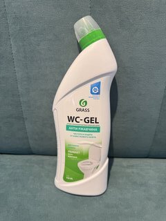 Чистящее средство для сантехники, Grass, WC-gel, гель, 750 мл - фото 7 от пользователя