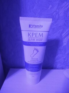 Крем для ног, Family Cosmetics, увлажняющий, 110 мл, с мочевиной и экстрактом можжевельника - фото 9 от пользователя