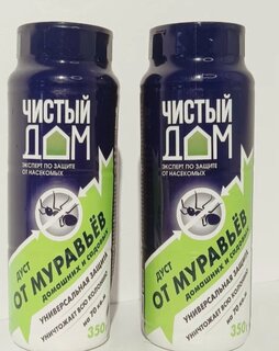 Инсектицид Дуст, от муравьев, 350 г, туба пластик, Чистый Дом - фото 1 от пользователя